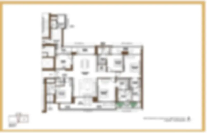 3 BHK Floor Plan 1st Floor